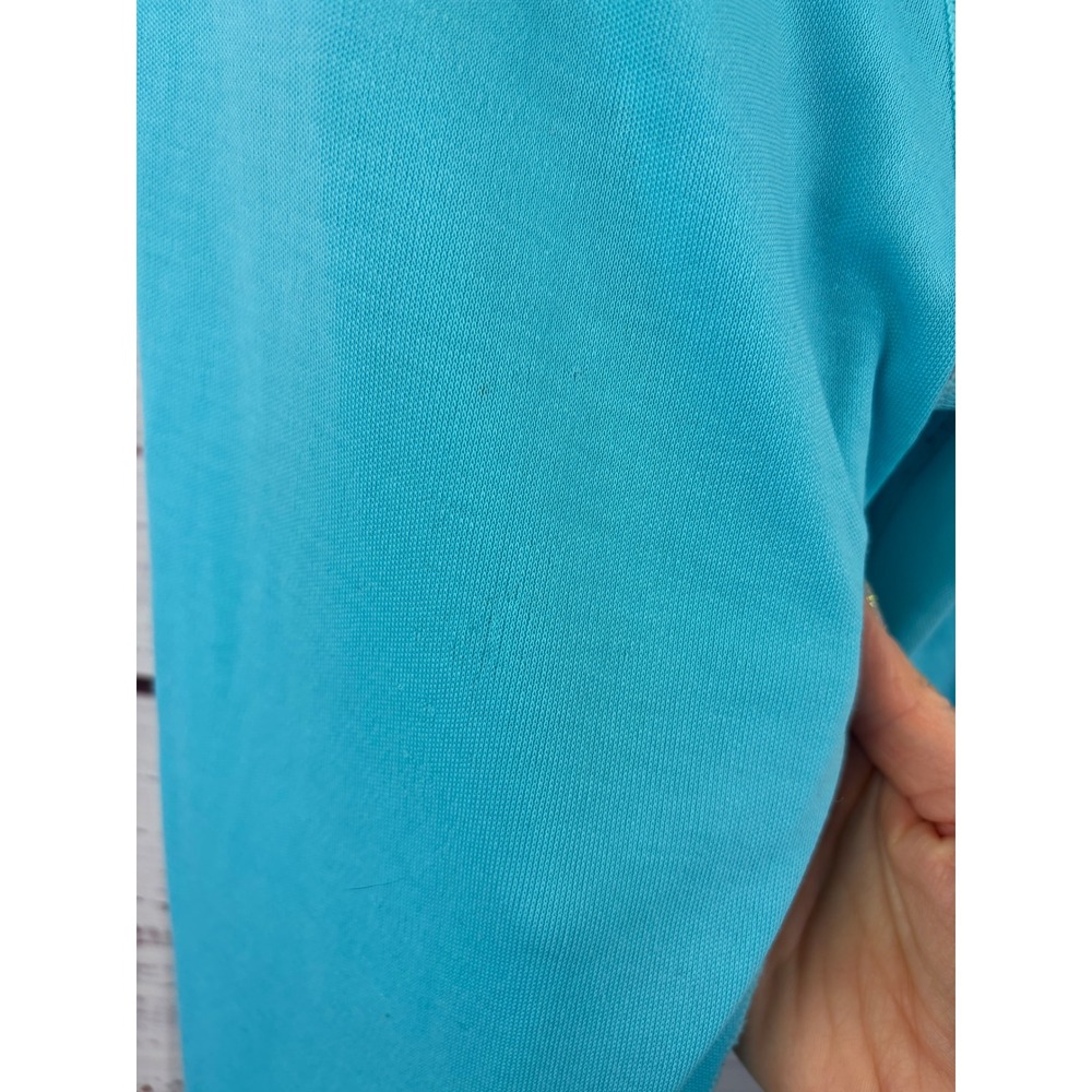 VTG Patagonia Capilene Kids 14 Turquoise Thermal Base Layer Leggings USA Made - Picture 7 of 16